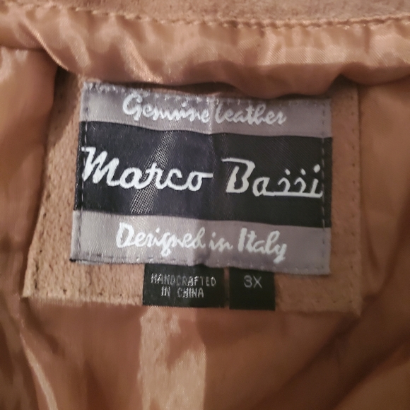 Marco Bassi Brown Jacket 3X - Picture 3 of 3